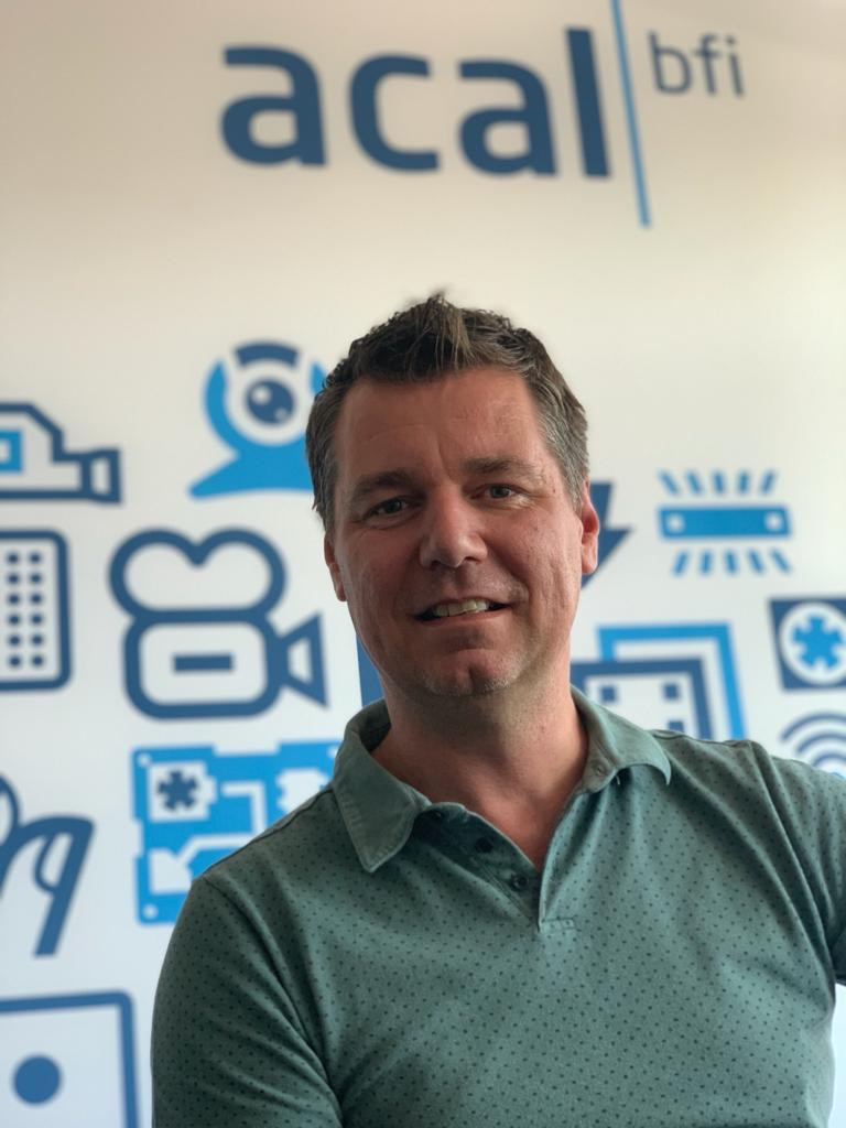 Sales manager Stefan van Lanen 